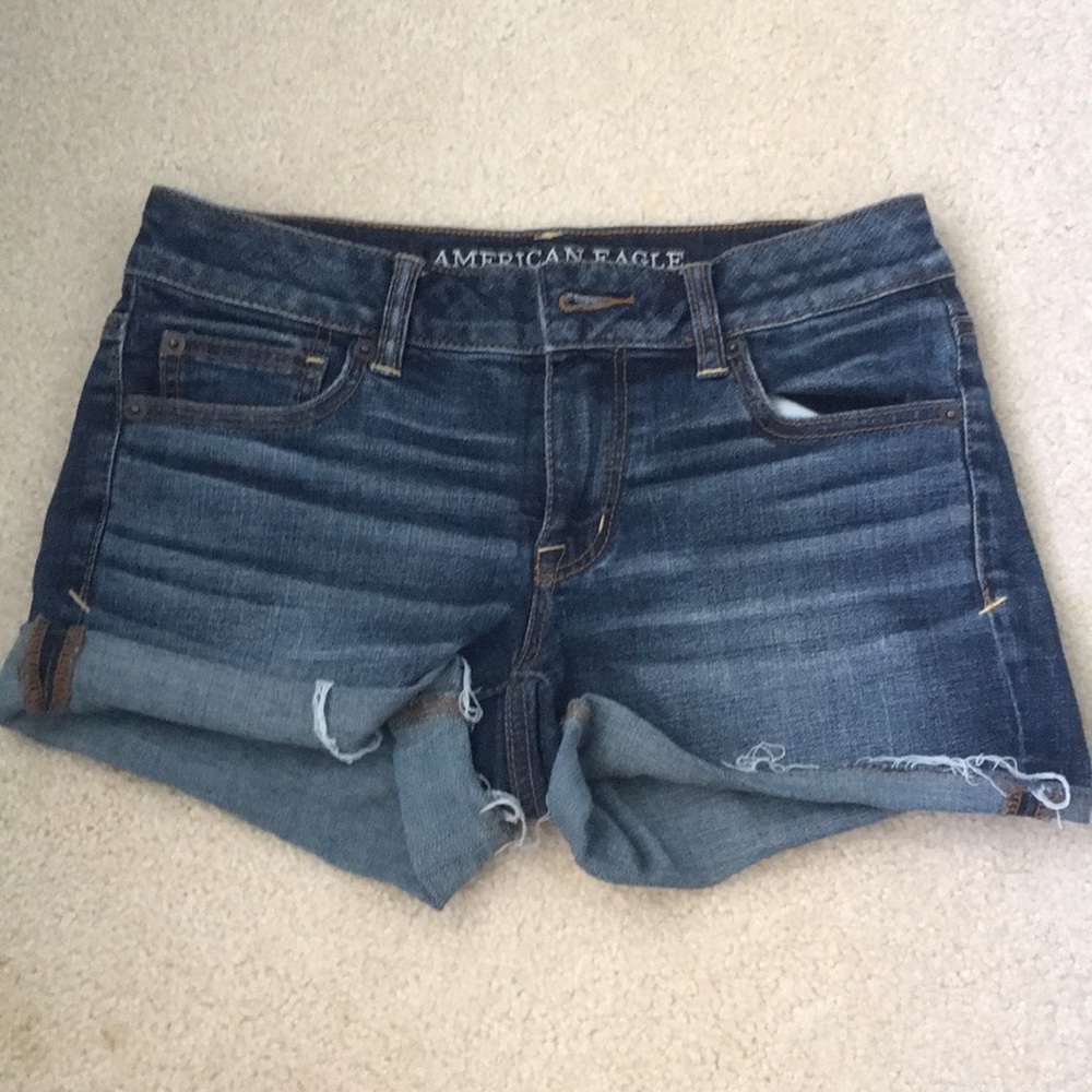 american eagle jean shorts